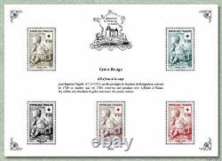 11 Patrimoine Sheets Of France 2021 In Stamps Including Napoleon 1st