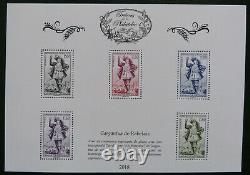 2018 The 11 Leaflets With Bs50a No. 854 Voltaire Treasures Of Philately