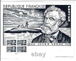 2 POSTERS 2022 Jules VERNE and Pont Alexandre III under Blister RARE OPPORTUNITY