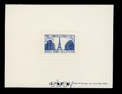 4 Highly Sought-after United Nations Events In Paris 1951 Including One Signed Decaris