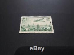 Airmail Stamp No 14 New Luxury Cote 2000 Euro Signed Brown