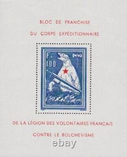 Block N°1 Course 100 Francs Lvf N Signed Brun And Calves