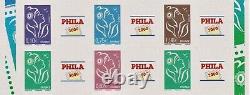 Block N°f3925p Adhesive 15 Values Lamouche With The Logo Phila 2000 From 24.10.2006