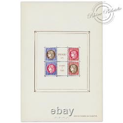 Block No.3 Pexip Paris 1937, New Stamps and Blocks from 1937