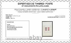 Block Stamp Yt Bf 3 France 1937 Nine Signed Calves. Paris Exhibition (pexip)