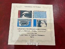 Block of stamps No. 7a without perforation, mint condition valued at 500 euros