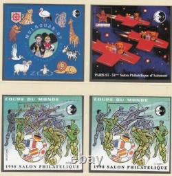 CNEP Block Stamp No. 27 Mint Luxury WORLD CUP 1998