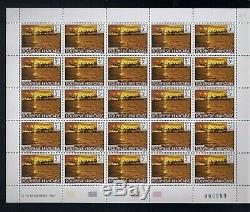 Complete Boards Stamp 34 French Polynesia / Edge Sheet Neuf F Cote