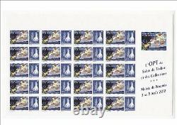 Complete Sheet 20 Stamps Personalises No. 1153b New Caledonie Opt 2012