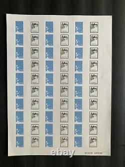 Custom Stamp Sheet France 2004 Nine Yt 3729b. Aphi. Self-adhesive