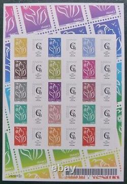 Customized sheet France F4048P new Philatelic club logo