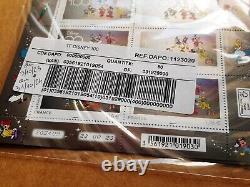 DISNEY 100 years sealed blister of 5 sheets of 10 stamps (=50) never opened