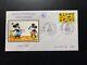 Fdc Silk Disneyland Obl 12/04/1997 3046 Mickey & Minnie