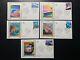 Fdc The Century Through Stamps (v) Transports 23/03/2002 Obl Le Mans 3471/3475