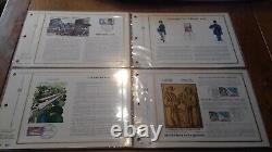 FRANCE 35 Pages CEF First Day of the Year 1970 Complete