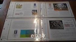 FRANCE 35 Pages CEF First Day of the Year 1970 Complete