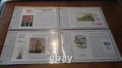 FRANCE 36 Sheets CEF 1st day of the year 1972 complete