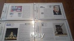 FRANCE 38 CEF Silk First Day Sheets 1979 Complete
