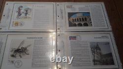 FRANCE 38 Pages CEF Silk First Day Year 1979 Complete