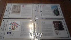 FRANCE 38 Pages CEF Silk First Day Year 1979 Complete