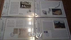 FRANCE 38 Pages CEF Silk First Day Year 1979 Complete