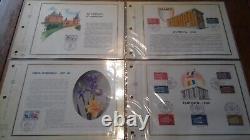 FRANCE 39 CEF First Day Sheets 1969 Complete Year