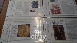 FRANCE 40 Pages CEF Silk First Day of the Year 1975 Complete
