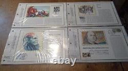 FRANCE 42 Pages CEF Silk First Day 1983 Complete
