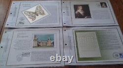 FRANCE 43 Pages CEF Silk 1st day of the year 1980 complete
