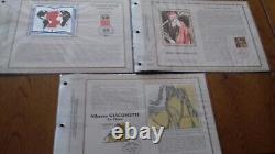 FRANCE 43 Pages CEF Silk First Day Complete Year 1985
