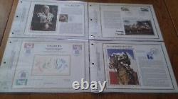 FRANCE 43 Sheets CEF Silk 1st Day 1980 Complete