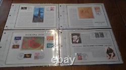 FRANCE 43 Sheets CEF Silk 1st Day Year 1973 Complete