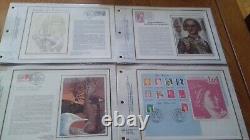 FRANCE 43 Sheets CEF Silk 1st day of the year 1980 complete