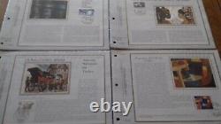 FRANCE 48 Pages CEF Silk First Day of the Year 1986 Complete