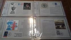 FRANCE 49 Sheets CEF Silk 1st Day 1977 Complete Year