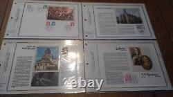 FRANCE 50 Sheets CEF Silk 1st day of 1978 complete