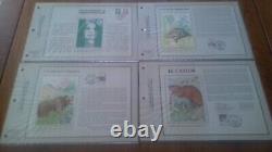 FRANCE 51 First Day Silk CEF Sheets Complete Year 1991