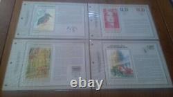 FRANCE 51 First Day Silk CEF Sheets Complete Year 1991