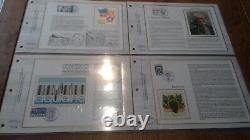 FRANCE 51 Sheets CEF Silk 1st Day of the Year 1976 Complete