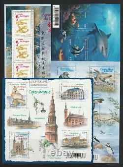 FRANCE Complete Year 2012 New Stamps Value 496 V/DESCRIPTION 6 Photos