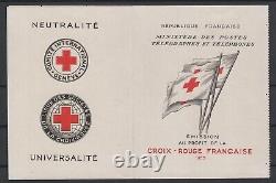 FRANCE Red Cross Notebook 1955 Yvert 2004 New
