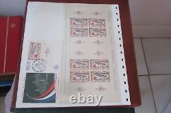 France 1964 Sheet Block, Half, And Two 1st Day N Mnh Luxe