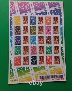 France 2006 Personalized Sheet 15 Marianne Lamouche Adhesive F 3925P