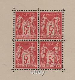France Block Feuillet 1b Expo. Philatelic Paris 1925 Obliter To See T608