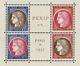 France Block Yvert No. 3 Pexip 1937 Variety Shifted Colors To See X246