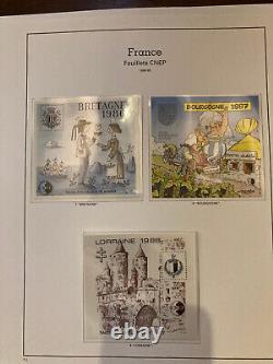 France Complete Collection Blocks Cnep XX VF Except 1a, 4a and 5a Value 1208
