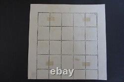 France Lot of 5 Blocks of Sheets Paitain / Mercury Intelligence Service