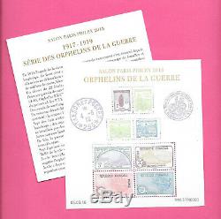 France Opportunity 5 Blocks Orphans Philatelic Exhibition 2018 F5226 Limited Edition