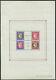 France Pack Sheet No. 3c New Variety Without Holes