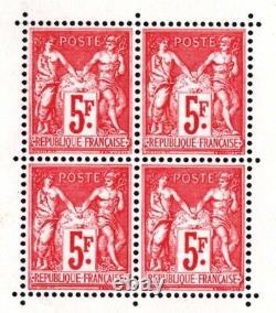 France Paris Exhibition Block Sheet 1b 1925 New With Stamp To See R525